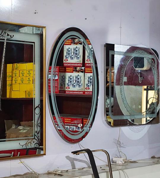 Luxury LED Mirrors & Curved Glass Shower Enclosures